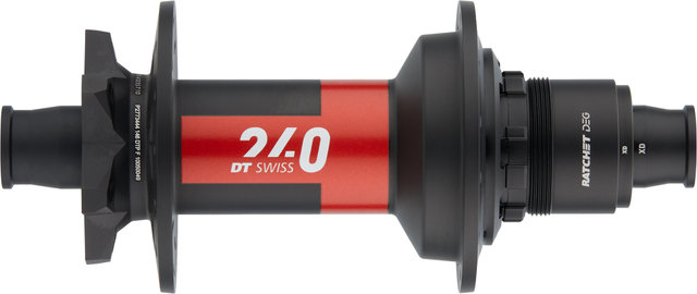 DT Swiss Moyeu Arrière 240 DEG Super Boost Disc 6 trous - noir/12 x 157 mm / 28 trous / SRAM XD