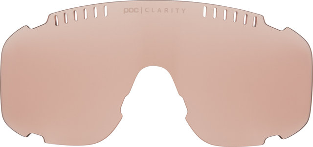 POC Verre pour Lunettes de Sport Devour 2024 - clarity trail-cloudy brown/universal