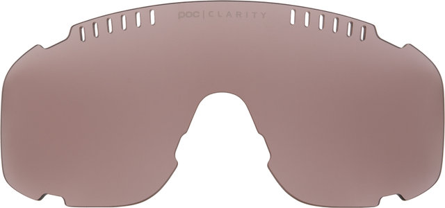 POC Lente de repuesto para gafas deportivas Devour 2024 - clarity road-partly sunny violet/universal