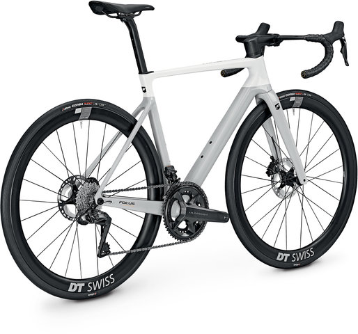 FOCUS Izalco Max 9.8 28" Rennrad - white glossy-light grey glossy/M