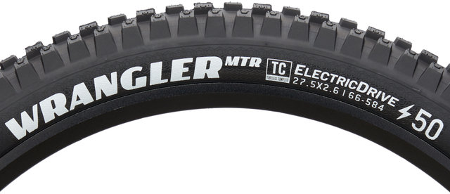 Goodyear Wrangler MTR ElectricDrive Tubeless Complete 27,5" Cubierta plegable - black/27,5x2,6