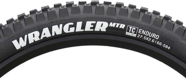 Goodyear Wrangler MTR Enduro Tubeless Complete 27,5" Cubierta plegable - black/27,5x2,6