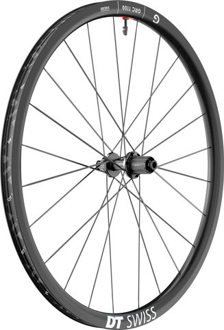 DT Swiss Set de Roues GRC 1100 DICUT 30 Disc Center Lock 28" - noir/Set de 28" (avant 12x100 + arrière 12x142) Shimano