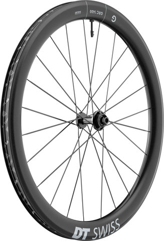 DT Swiss Set de Roues GRC 1400 DICUT 50 Disc Center Lock 28" - noir/Set de 28" (avant 12x100 + arrière 12x142) Shimano