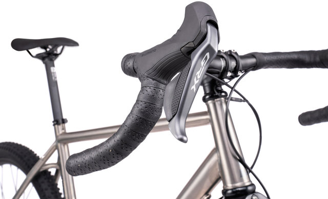 Bombtrack HOOK EXT TI Titanium Gravel Bike - titanium-black/M