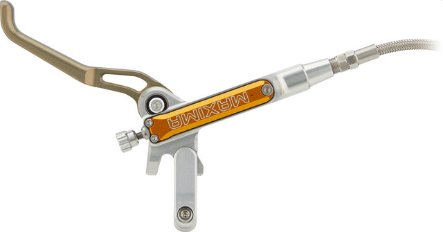 Trickstuff Maxima Front+Rear Disc Brake Set with Steelflex Hose model 2024 - silver-orange/set (front+rear)