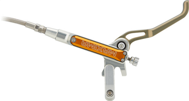 Trickstuff Maxima Front+Rear Disc Brake Set with Steelflex Hose model 2024 - silver-orange/set (front+rear)