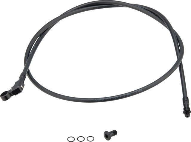 Trickstuff Beta Kevlar Brake Line Kit Angled/Straight for Piccola - black-black/900 mm