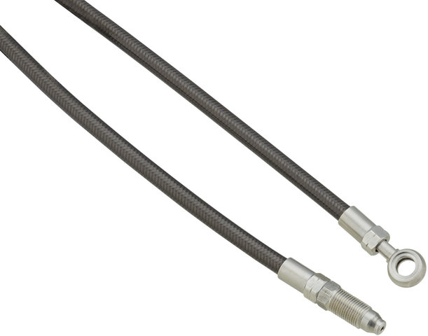 Trickstuff Goodridge Brake Line Kit Banjo/Straight for Maxima/Direttissima - carbon-silver/900 mm