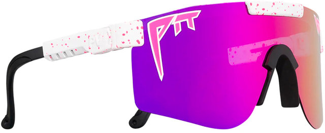 Pit Viper The Original Double Wide Polarized Sports Glasses - la brights/polarized pink