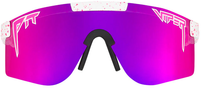 Pit Viper The Original Double Wide Polarized Sports Glasses - la brights/polarized pink