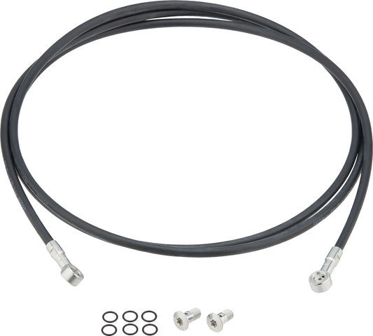 Trickstuff Beta Kevlar Brake Line Kit Banjo for Piccola - black-silver/1700 mm