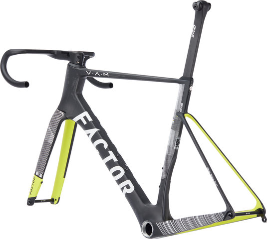 Factor Kit de cuadro OSTRO V.A.M. Disc T47a SRAM DUB geometric stripe - geometric stripe/56 cm, 110 mm x 40 cm, SB 0 mm