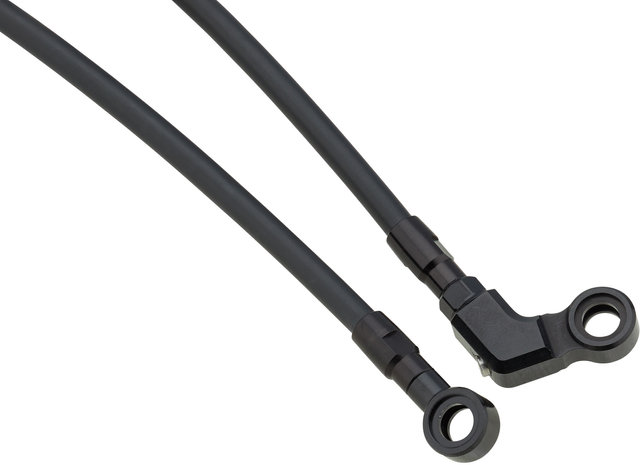 Trickstuff Beta Kevlar Brake Line Kit Angle / Banjo for Piccola - black-black/900 mm