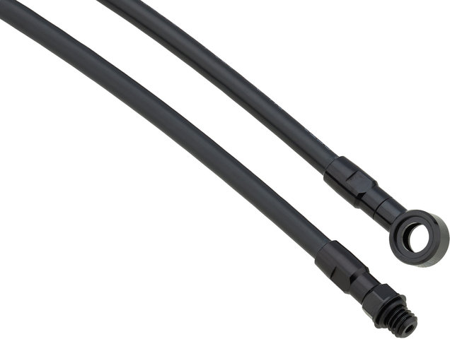 Trickstuff Beta Kevlar Brake Line Kit Banjo / Straight for Piccola - black-black/900 mm