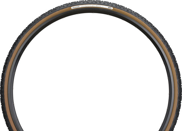 Panaracer GravelKing EXT TLC 28" Faltreifen - black-brown/33-622 (700x33C)