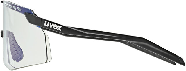 uvex uvex pace stage V lunettes de sport - black mat/mirror blue