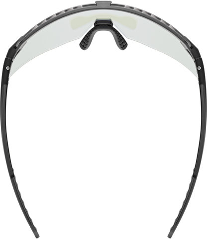 uvex uvex pace stage V lunettes de sport - black mat/mirror blue