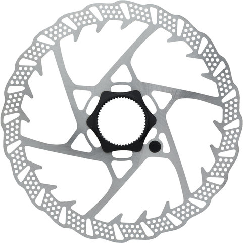 GALFER Fixed Disc Shark 2 mm MTB Center Lock Brake Rotor - silver/180 mm