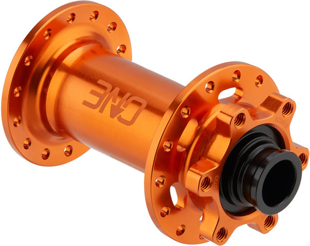 OneUp Components Buje RT Disc 6-agujeros Boost - naranja/15 x 110 mm / 28 agujeros