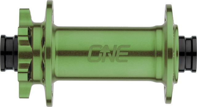 OneUp Components Buje RT Disc 6-agujeros Boost - green/15 x 110 mm / 28 agujeros