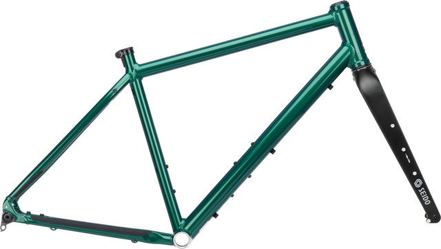 bc original Flint Seido RGT 28" Gravel Frame Kit - dark green/M