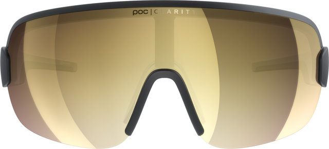 POC Aim Brille - uranium black/clarity road-partly sunny gold