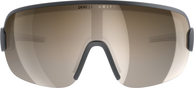 POC Aim Glasses - uranium black/clarity trail-partly sunny light silver