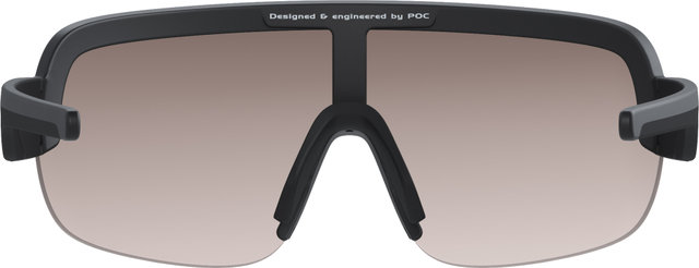 POC Aim Glasses - uranium black/clarity trail-partly sunny light silver