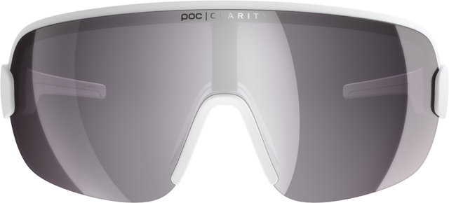 POC Lunettes Aim - hydrogen white/clarity road-sunny silver