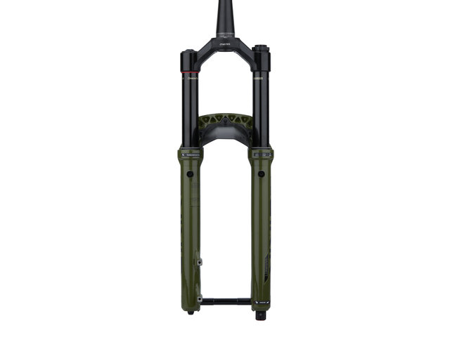 RockShox Lyrik Ultimate Charger 3.1 RC2 DebonAir+ Boost 27.5" Suspension Fork - heavy meadow green-gloss/160 mm / 1.5 tapered / 15 x 110 mm / 44 mm