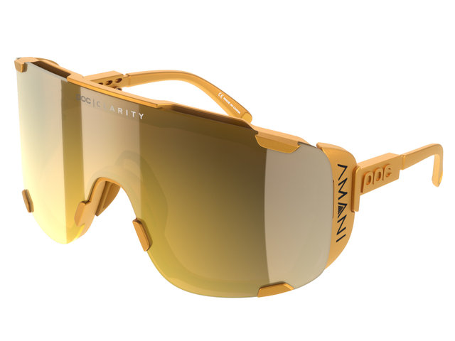 POC Devour Ultra Amani Edition Sports Glasses - team amani migration collection/clarity universal-partly sunny gold