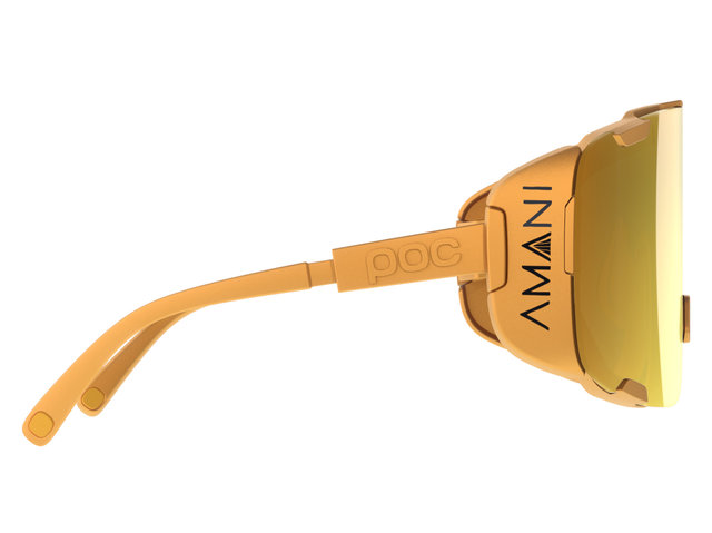 POC Devour Ultra Amani Edition Sportbrille - team amani migration collection/clarity universal-partly sunny gold