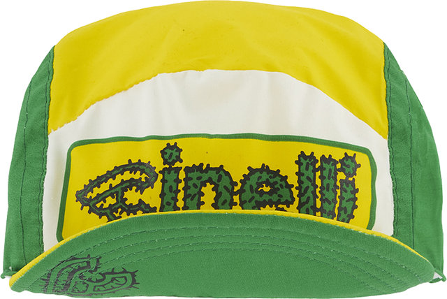 Cinelli Explorer Gorra de ciclismo - cactus-yellow-white/one size