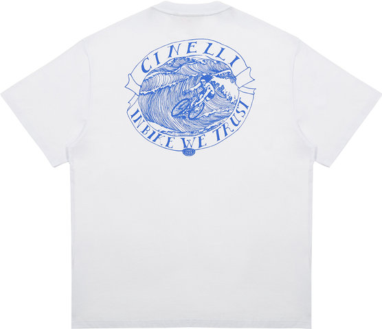 Cinelli Gerry Wedd Cyclist Surfer T-Shirt - white/M