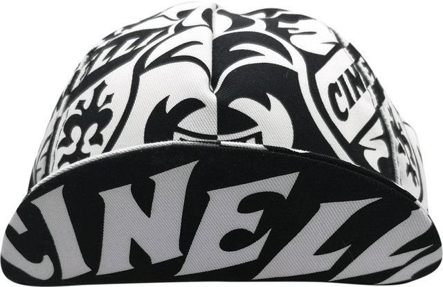 Cinelli Programa de Arte Gorra de Ciclismo - pastori-crest-black-white/one size