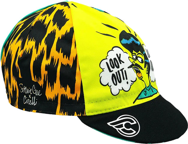 Cinelli Programa de Arte Gorra de Ciclismo - stevie gee-look out/one size