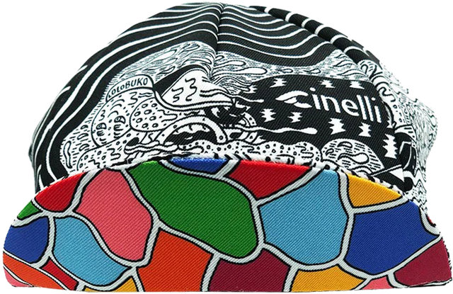 Cinelli Art Program Cycling Cap - louie cordero-lolobuko/one size