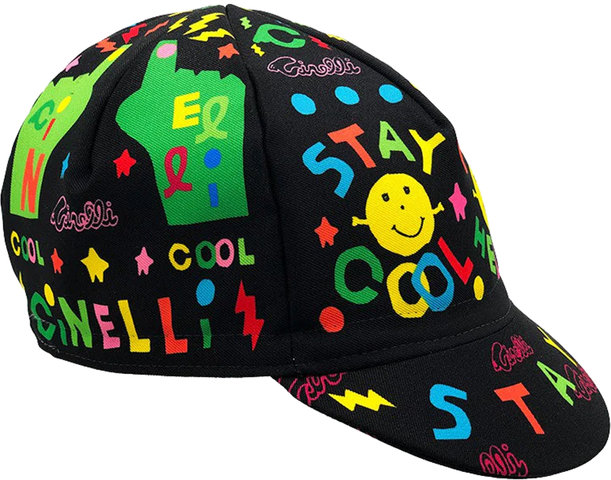 Cinelli Programme d'art casquette de cyclisme - sammy binkow-stay cool/one size