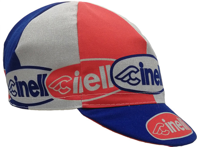 Cinelli cycling cap - oval-red-blue/one size