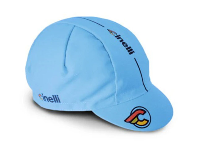 Cinelli casquette de vélo - supercorsa-azzurro laser/one size