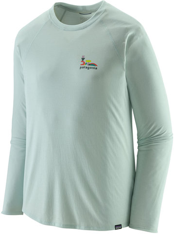 Patagonia Capilene Cool Trail Graphic à manches longues - lose it-wispy green/L