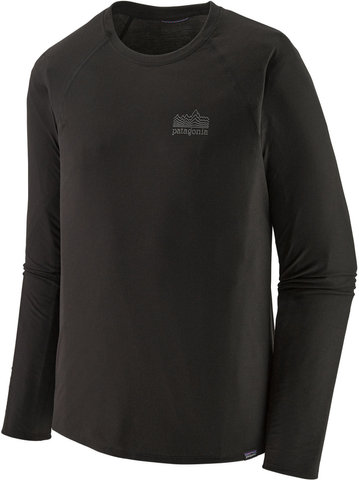 Patagonia Capilene Cool Trail Graphic à manches longues - strata stencil-black/M