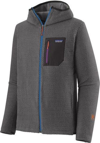 Patagonia R1 Air Full-Zip Hoody Pullover - forge grey/M