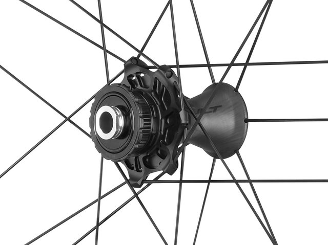 Campagnolo Bora Ultra WTO 45 C23 Special Edition Disc Center Lock 28" Laufradsatz - schwarz-matt/28" Satz (VR 12x100 + HR 12x142) Campa N3W