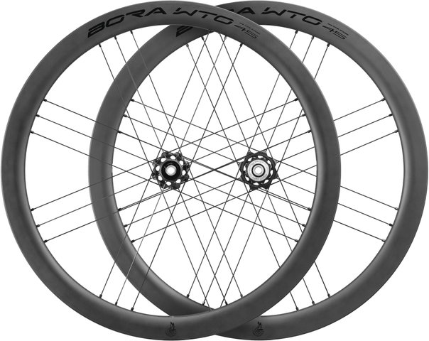 Campagnolo Bora WTO 45 C23 Special Edition Disc Center Lock 28" Laufradsatz - schwarz-matt/28" Satz (VR 12x100 + HR 12x142) Campa N3W