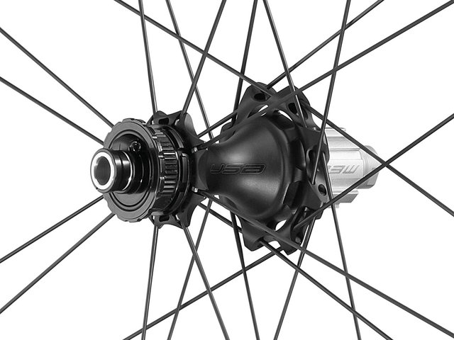 Campagnolo Bora WTO 45 C23 Special Edition Disc Center Lock 28" Laufradsatz - schwarz-matt/28" Satz (VR 12x100 + HR 12x142) Campa N3W