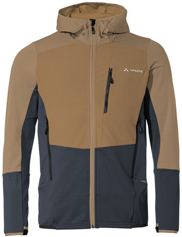 VAUDE Veste Mens Monviso Hooded Grid Fleece - oat/M