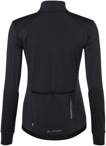 VAUDE Womens Kuro Halfzip LS Tricot - black/36