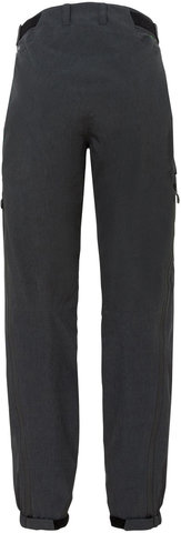 VAUDE Pantalones Womens Yaras Rain - black uni/36